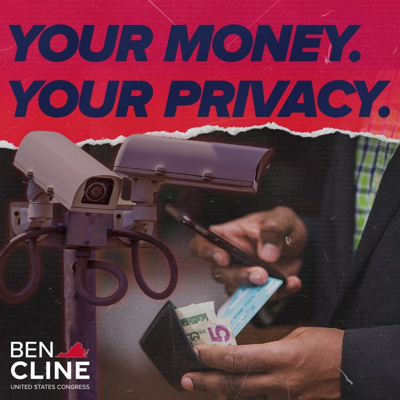 Your Money. Your Privacy. graphic