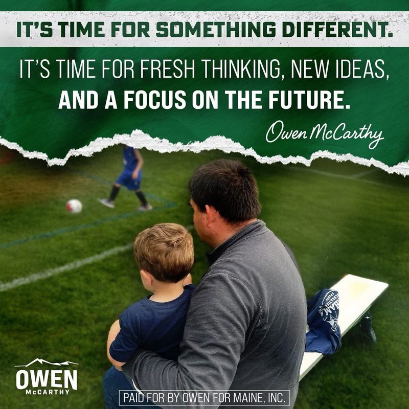 It's time for something different message graphic